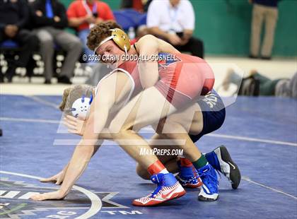 Thumbnail 2 in NCHSAA Wrestling Championship (Finals 170 lb) photogallery.