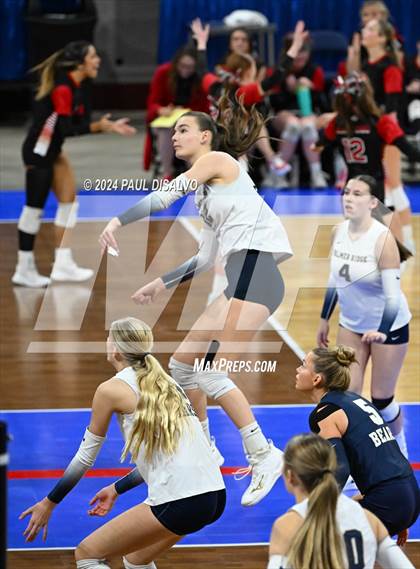 Thumbnail 3 in Battle Mountain vs. Palmer Ridge (CHSAA 4A 2nd Round) photogallery.