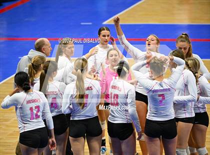 Thumbnail 3 in Battle Mountain vs. Palmer Ridge (CHSAA 4A 2nd Round) photogallery.