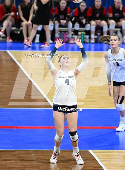 Thumbnail 3 in Battle Mountain vs. Palmer Ridge (CHSAA 4A 2nd Round) photogallery.