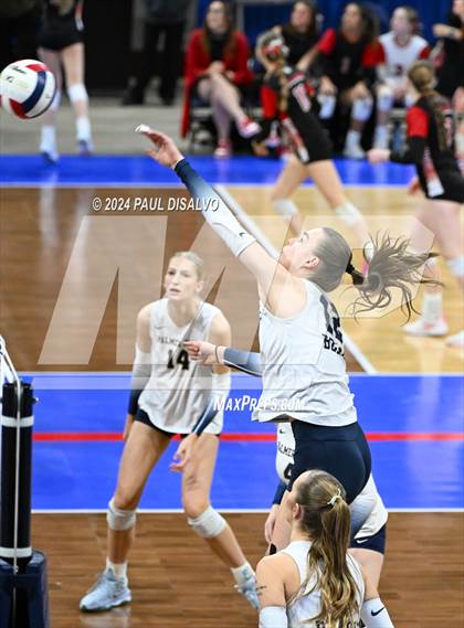 Thumbnail 2 in Battle Mountain vs. Palmer Ridge (CHSAA 4A 2nd Round) photogallery.