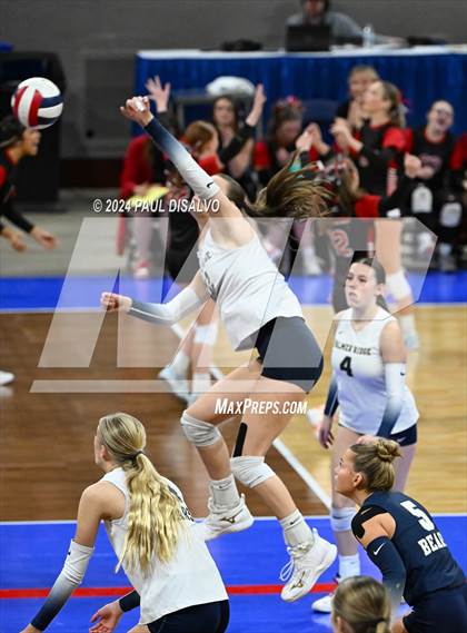 Thumbnail 1 in Battle Mountain vs. Palmer Ridge (CHSAA 4A 2nd Round) photogallery.