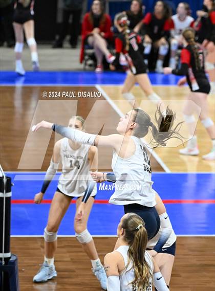 Thumbnail 3 in Battle Mountain vs. Palmer Ridge (CHSAA 4A 2nd Round) photogallery.