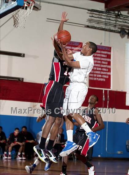 Thumbnail 3 in Lutheran vs. View Park (CIF SoCal D5 Playoffs) photogallery.