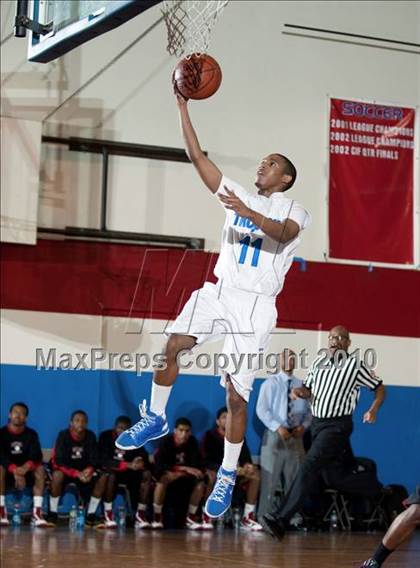 Thumbnail 1 in Lutheran vs. View Park (CIF SoCal D5 Playoffs) photogallery.