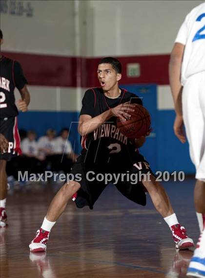 Thumbnail 3 in Lutheran vs. View Park (CIF SoCal D5 Playoffs) photogallery.