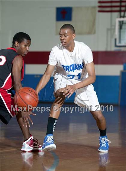 Thumbnail 1 in Lutheran vs. View Park (CIF SoCal D5 Playoffs) photogallery.