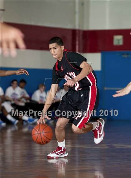 Thumbnail 1 in Lutheran vs. View Park (CIF SoCal D5 Playoffs) photogallery.