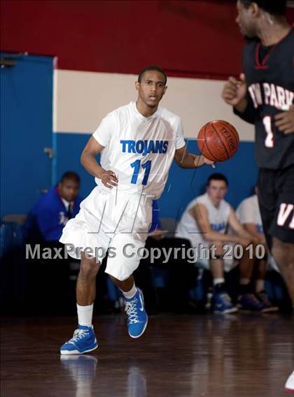 Thumbnail 1 in Lutheran vs. View Park (CIF SoCal D5 Playoffs) photogallery.