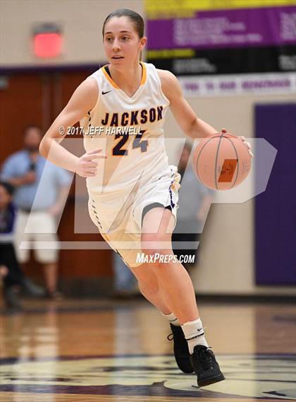 Thumbnail 2 in Louisville @ Jackson (OHSAA District Playoff) photogallery.