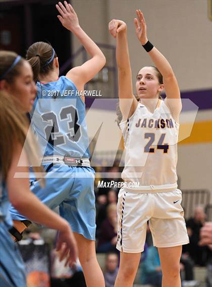 Thumbnail 2 in Louisville @ Jackson (OHSAA District Playoff) photogallery.