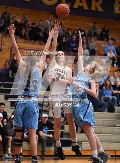 Thumbnail 1 in Louisville @ Jackson (OHSAA District Playoff) photogallery.