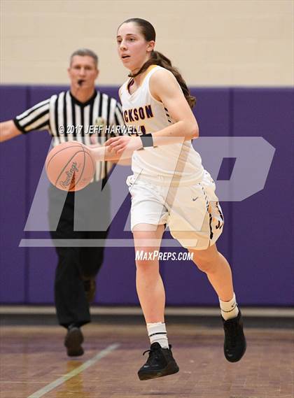 Thumbnail 3 in Louisville @ Jackson (OHSAA District Playoff) photogallery.