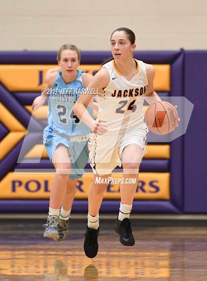 Thumbnail 1 in Louisville @ Jackson (OHSAA District Playoff) photogallery.