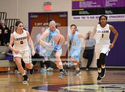 Thumbnail 3 in Louisville @ Jackson (OHSAA District Playoff) photogallery.