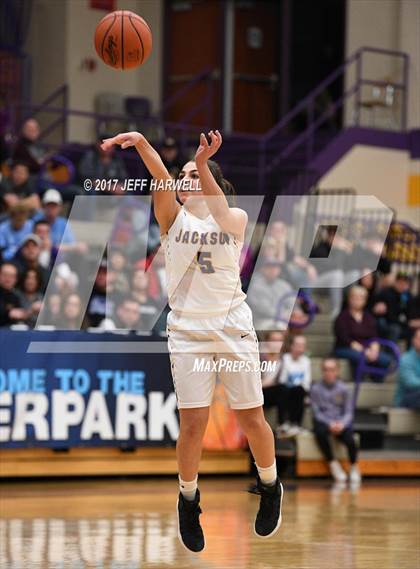 Thumbnail 2 in Louisville @ Jackson (OHSAA District Playoff) photogallery.