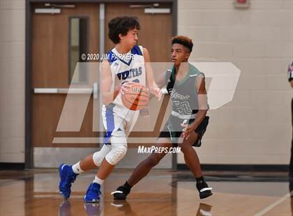 Thumbnail 3 in Brentwood Christian vs Veritas Academy (St. Dominic Savio Tournament) photogallery.