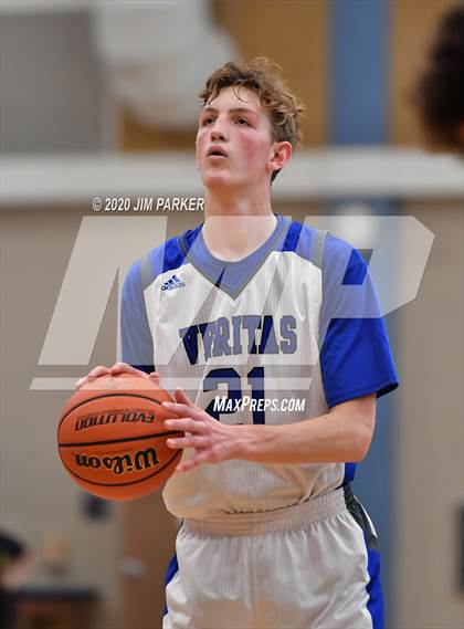 Thumbnail 1 in Brentwood Christian vs Veritas Academy (St. Dominic Savio Tournament) photogallery.