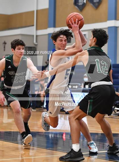 Thumbnail 2 in Brentwood Christian vs Veritas Academy (St. Dominic Savio Tournament) photogallery.