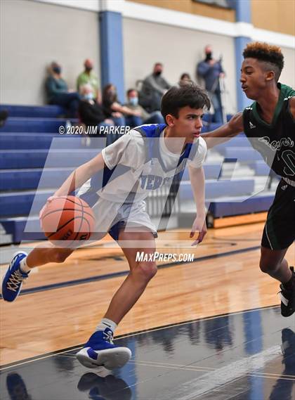 Thumbnail 1 in Brentwood Christian vs Veritas Academy (St. Dominic Savio Tournament) photogallery.