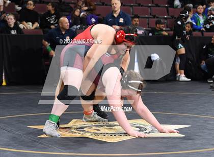 Thumbnail 3 in CIF State Girls Wrestling Championships (QuarterFinals) photogallery.