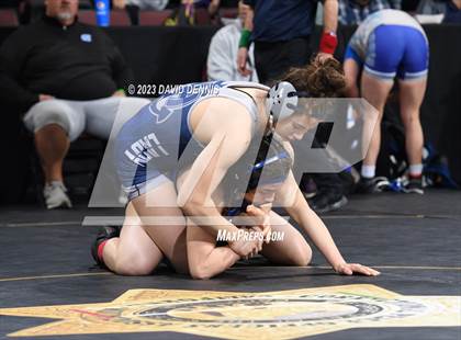 Thumbnail 1 in CIF State Girls Wrestling Championships (QuarterFinals) photogallery.
