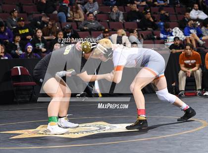 Thumbnail 2 in CIF State Girls Wrestling Championships (QuarterFinals) photogallery.