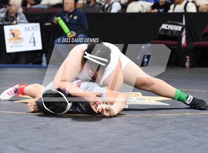 Thumbnail 2 in CIF State Girls Wrestling Championships (QuarterFinals) photogallery.
