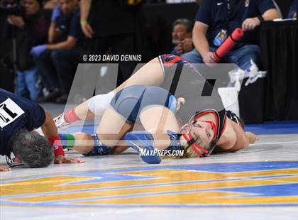 Thumbnail 1 in CIF State Girls Wrestling Championships (QuarterFinals) photogallery.