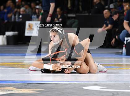 Thumbnail 3 in CIF State Girls Wrestling Championships (QuarterFinals) photogallery.