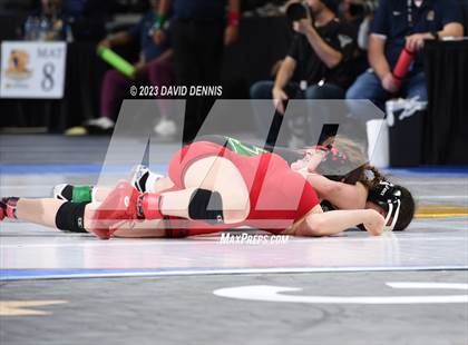 Thumbnail 3 in CIF State Girls Wrestling Championships (QuarterFinals) photogallery.