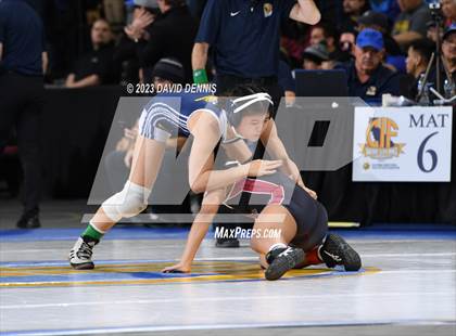 Thumbnail 1 in CIF State Girls Wrestling Championships (QuarterFinals) photogallery.