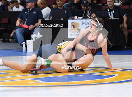Thumbnail 3 in CIF State Girls Wrestling Championships (QuarterFinals) photogallery.