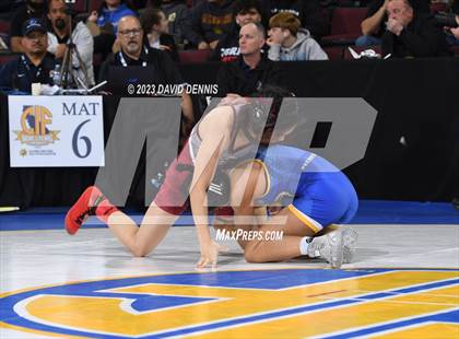 Thumbnail 2 in CIF State Girls Wrestling Championships (QuarterFinals) photogallery.