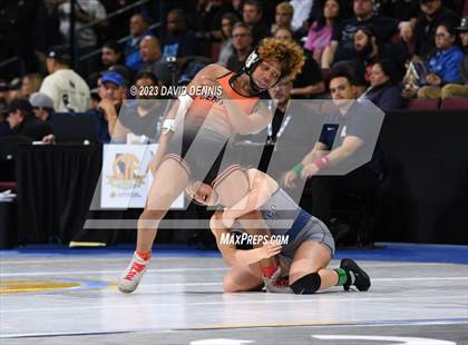 Thumbnail 1 in CIF State Girls Wrestling Championships (QuarterFinals) photogallery.