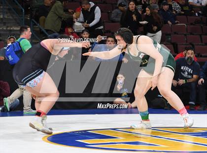 Thumbnail 3 in CIF State Girls Wrestling Championships (QuarterFinals) photogallery.
