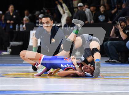 Thumbnail 1 in CIF State Girls Wrestling Championships (QuarterFinals) photogallery.