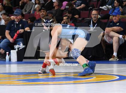 Thumbnail 3 in CIF State Girls Wrestling Championships (QuarterFinals) photogallery.