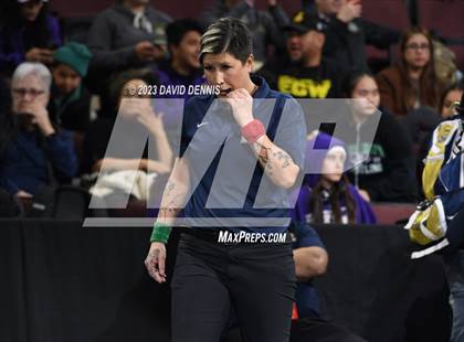 Thumbnail 3 in CIF State Girls Wrestling Championships (QuarterFinals) photogallery.
