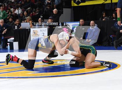 Thumbnail 1 in CIF State Girls Wrestling Championships (QuarterFinals) photogallery.