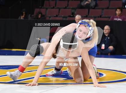 Thumbnail 1 in CIF State Girls Wrestling Championships (QuarterFinals) photogallery.
