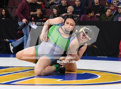 Thumbnail 1 in CIF State Girls Wrestling Championships (QuarterFinals) photogallery.