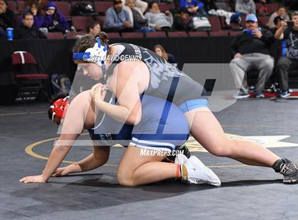 Thumbnail 2 in CIF State Girls Wrestling Championships (QuarterFinals) photogallery.