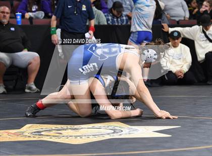 Thumbnail 1 in CIF State Girls Wrestling Championships (QuarterFinals) photogallery.