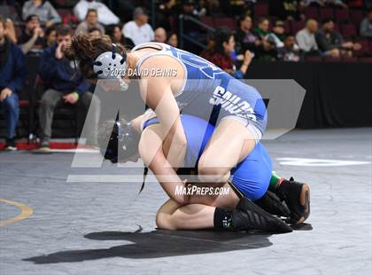 Thumbnail 1 in CIF State Girls Wrestling Championships (QuarterFinals) photogallery.