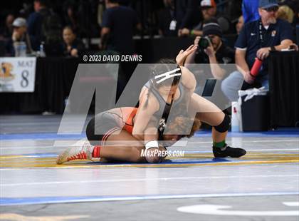 Thumbnail 3 in CIF State Girls Wrestling Championships (QuarterFinals) photogallery.