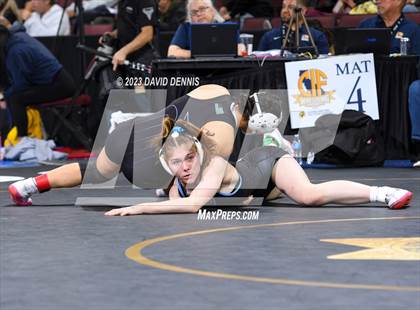Thumbnail 3 in CIF State Girls Wrestling Championships (QuarterFinals) photogallery.