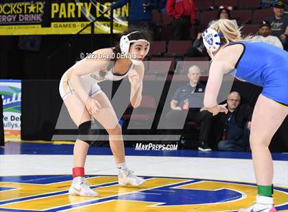 Thumbnail 1 in CIF State Girls Wrestling Championships (QuarterFinals) photogallery.