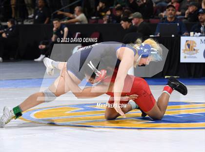 Thumbnail 2 in CIF State Girls Wrestling Championships (QuarterFinals) photogallery.