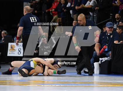 Thumbnail 2 in CIF State Girls Wrestling Championships (QuarterFinals) photogallery.